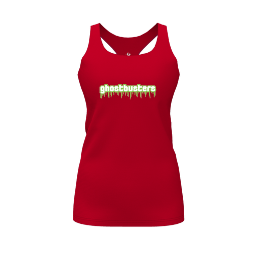 [FT0TRBRD-FYS-LOGO2] Decker Racerback Tank Top (Female Youth S, Red, Logo 2)
