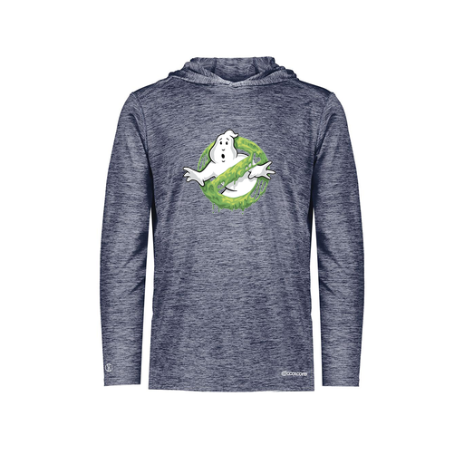 [FOLHCGNV-YS-LOGO1] Decker Youth Charge Hoodie (Youth S, Navy, Logo 1)