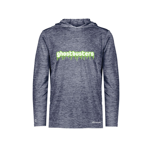 [FOLHCGNV-YS-LOGO2] Decker Youth Charge Hoodie (Youth S, Navy, Logo 2)