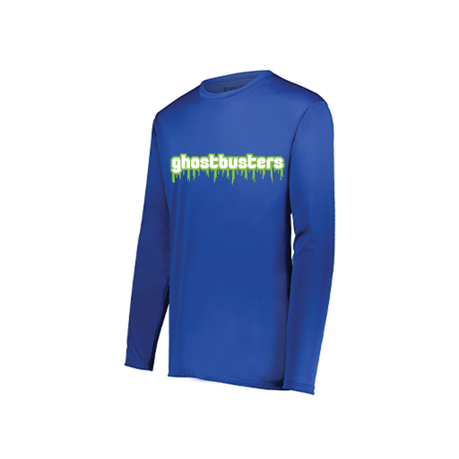 [222822.060.XS-LOGO2] Men's LS Smooth Sport Shirt (Adult XS, Royal, Logo 2)